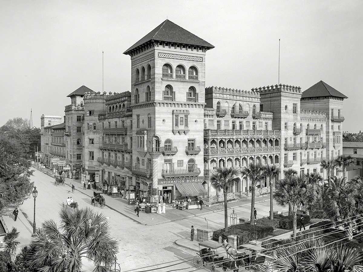 Cordova Hotel. Florida. Es uno de los hoteles más antiguos de los Estados Unidos.